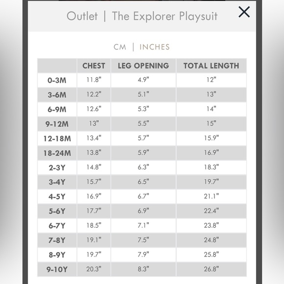 The Simple Folk The Explorer Playsuit Romper Clay Organic Unisex Size 10 Henley - Picture 9 of 9